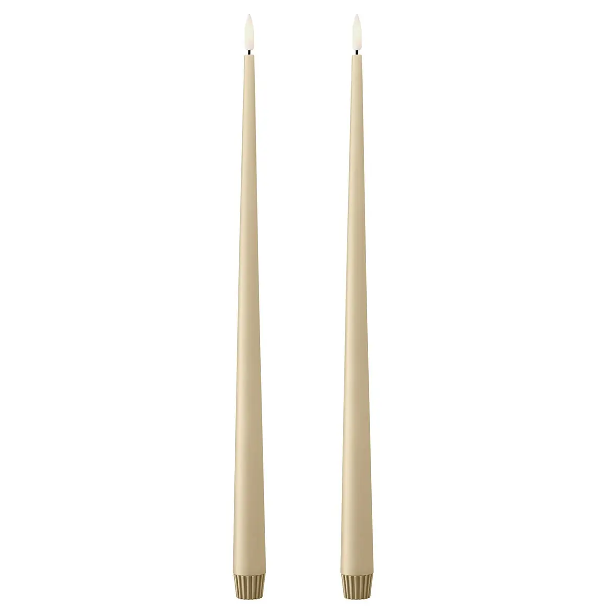 Led-Stearinlys 2-pk
