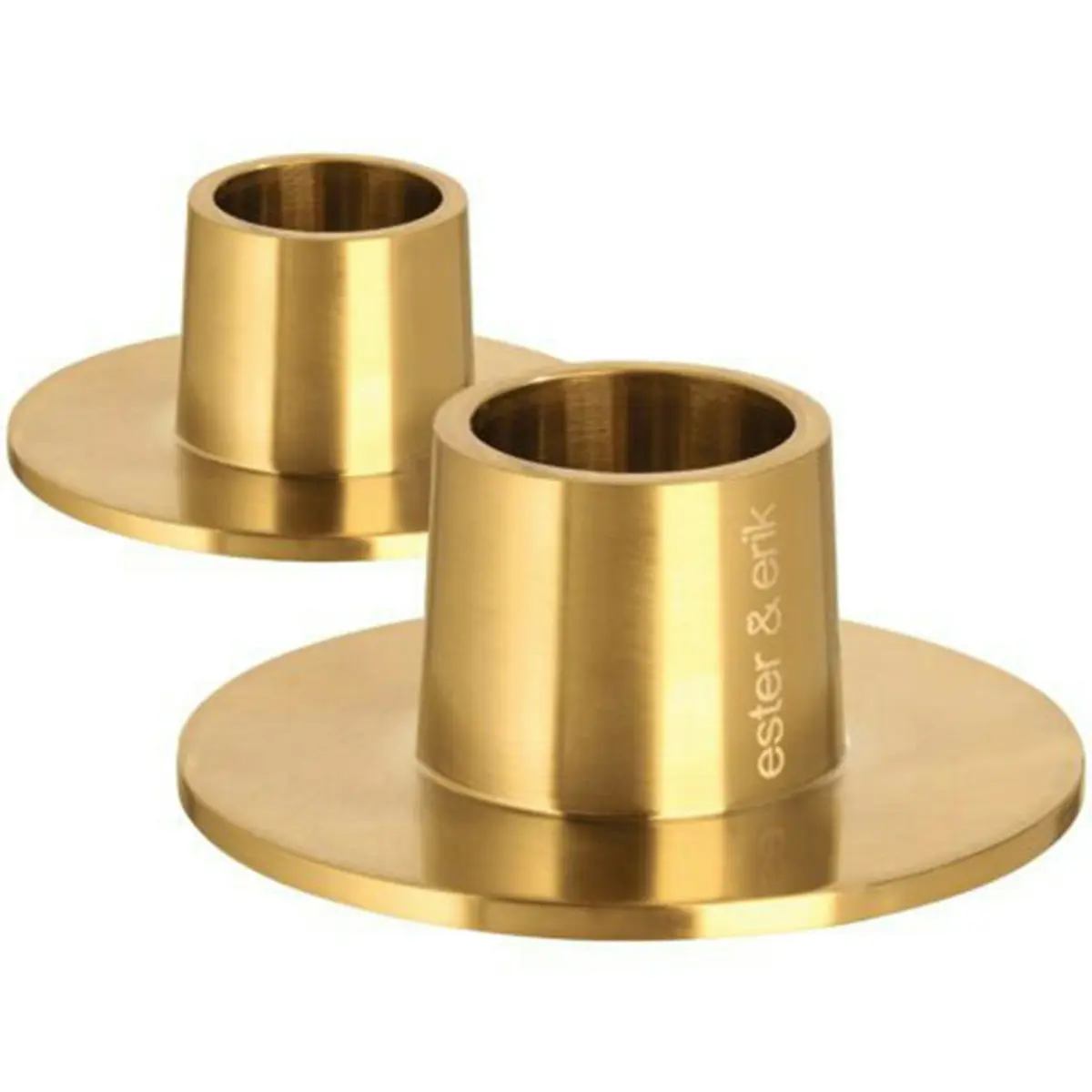 Lysestake matte Ø6 cm 2-pk