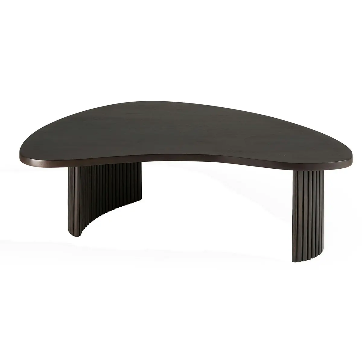 Mahogany Boomerang Salongbord Mørkebrun