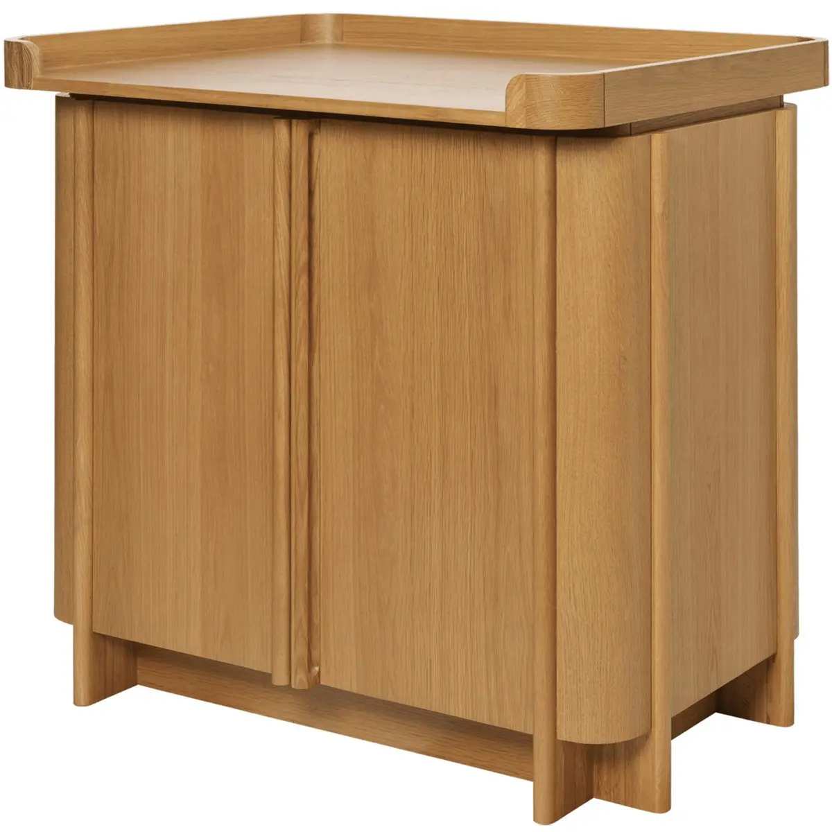 Tilu Kommode 90x103 cm, Natural Oak