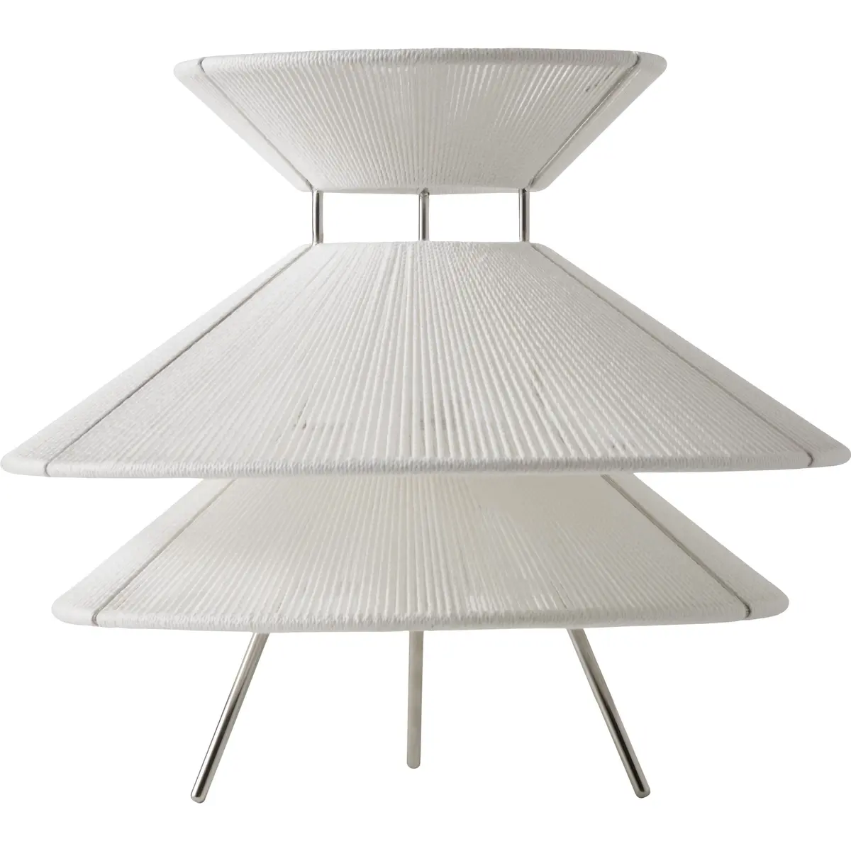 Kiku Bordlampe 35,5 cm, Hvit