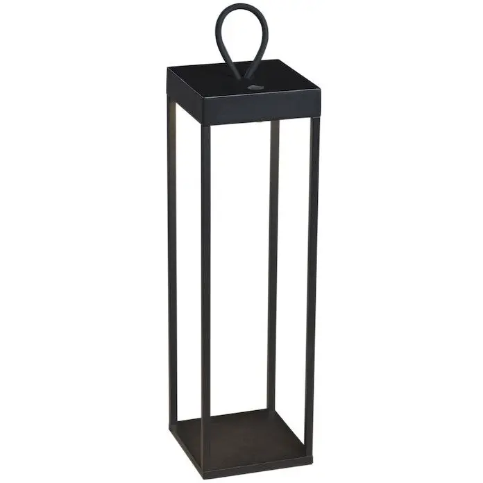 Ravello Gulvlampe Bærbar Svart