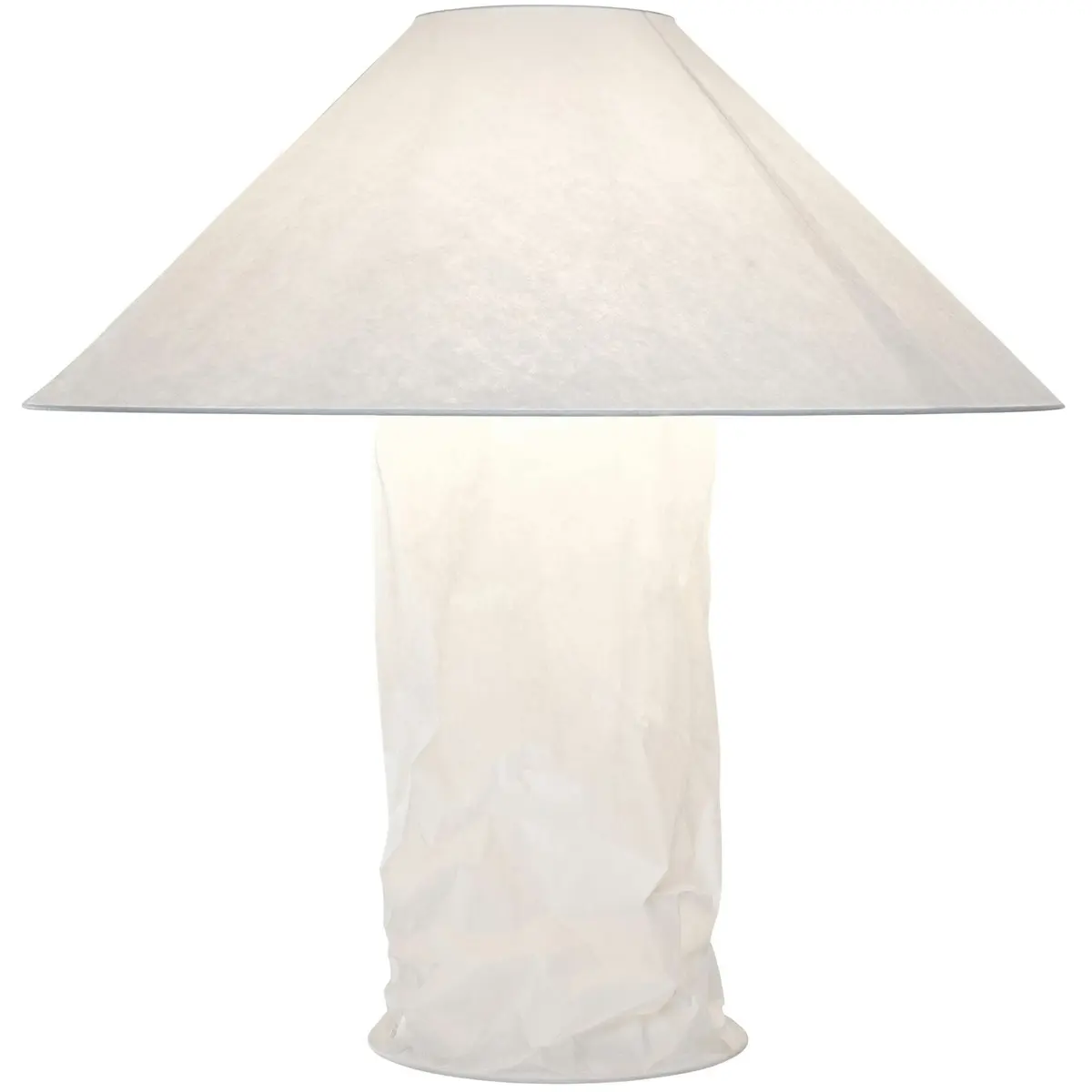 Lampampe Bordlampe, Hvit