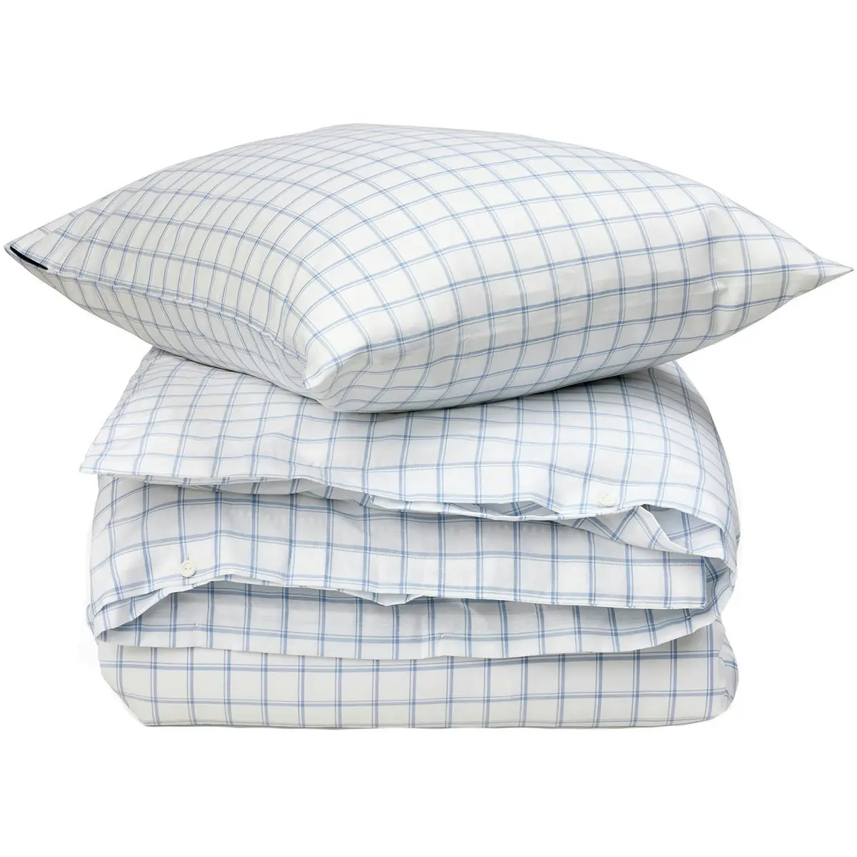 Check Lyocell Oxford Sengesett