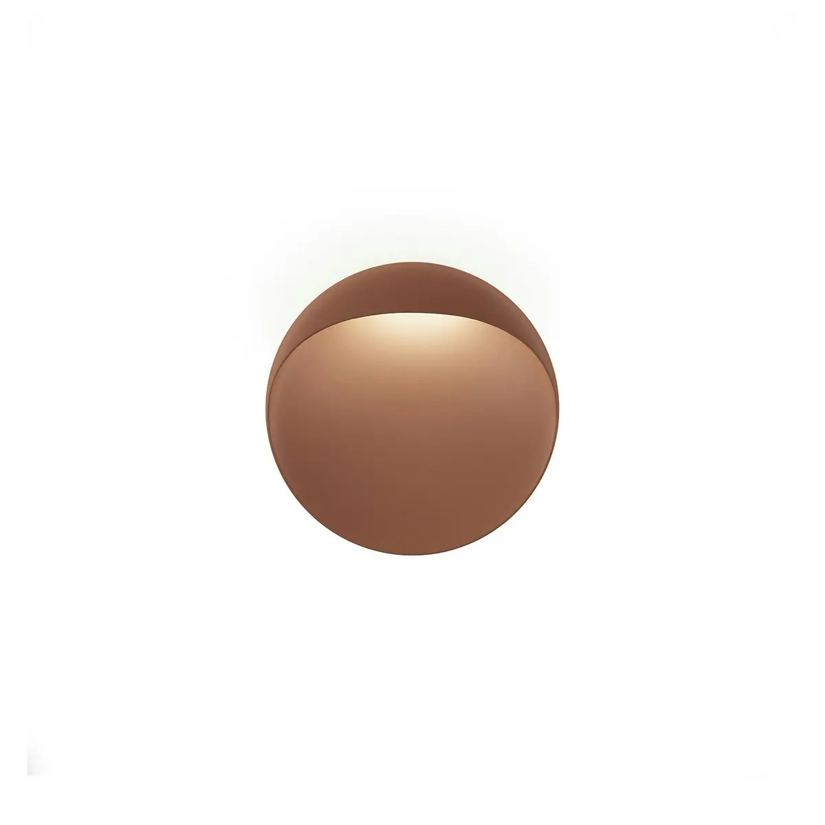 Flindt Vegglampe Ø400 LED 2700K, Corten