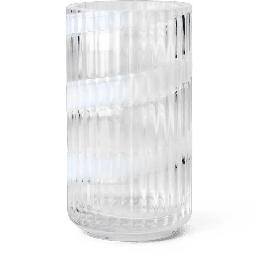 Lyngby Vase Swirl Hvit