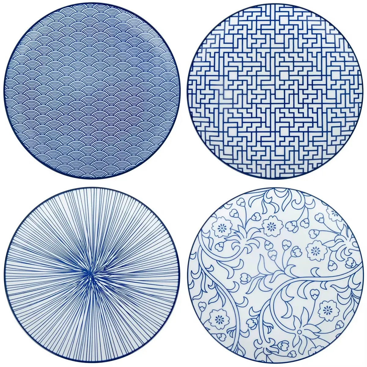 Akio Tallerken Ø20,5 cm 4-pk