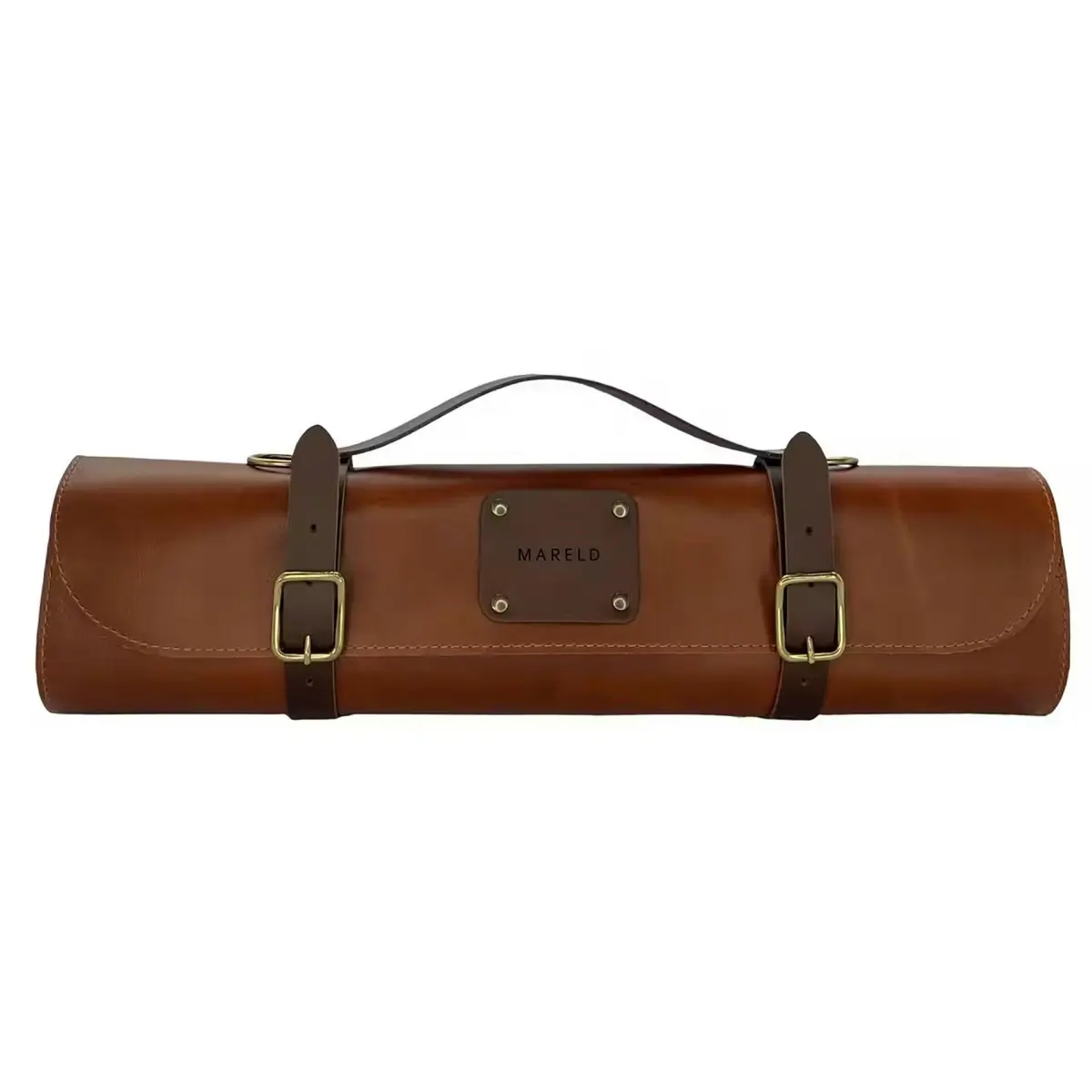 Knivpose Med 7 Rom, Cognacfarget