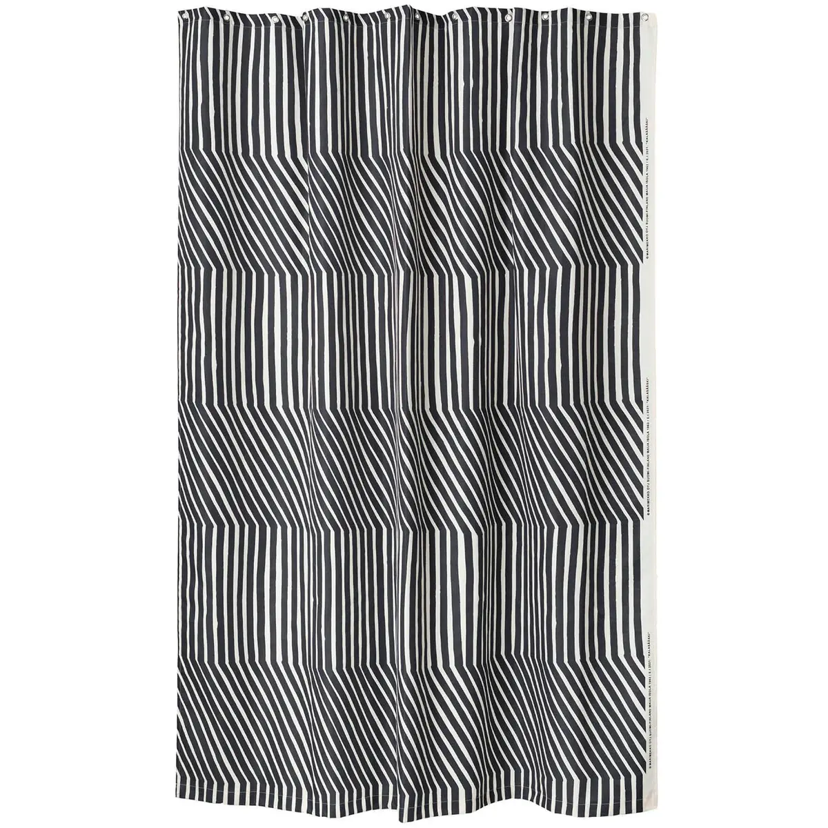 Kalasääski Dusjforheng 180x200 cm, Off-white/Charcoal / Off-White