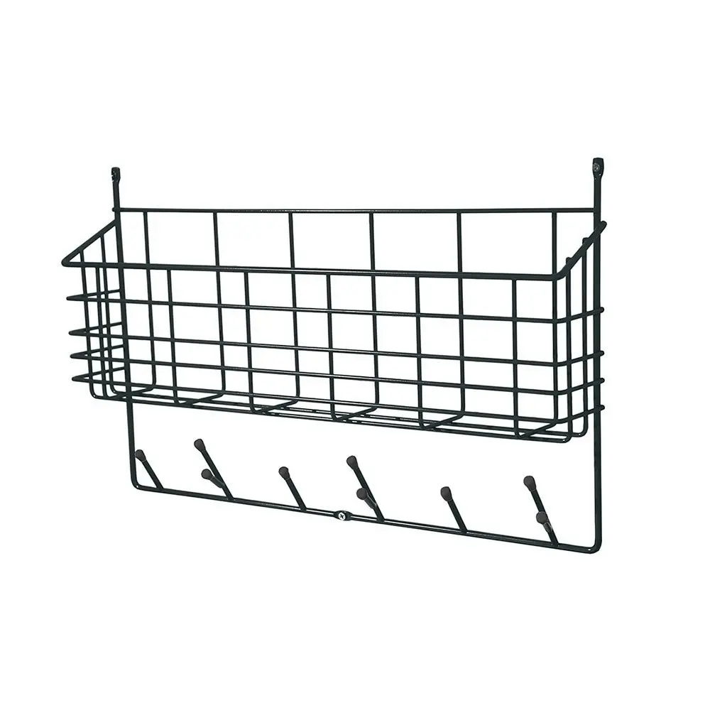 Mitten Shelf Kurv/Kroker, Hvit