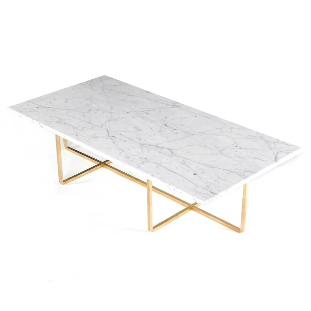 Ninety Salongbord 120 cm, Messingstativ