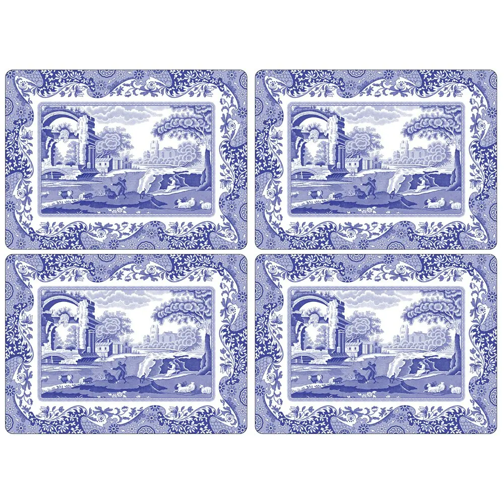 Blue Italian Bordbrikke, Sett