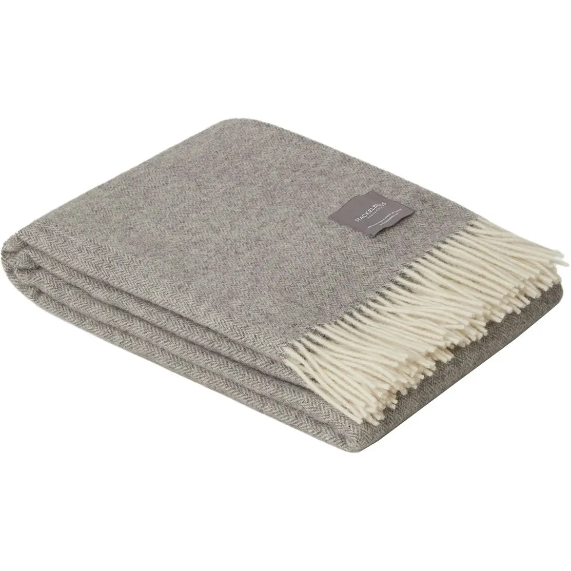 Wool Fishbone Teppe 130x170 cm