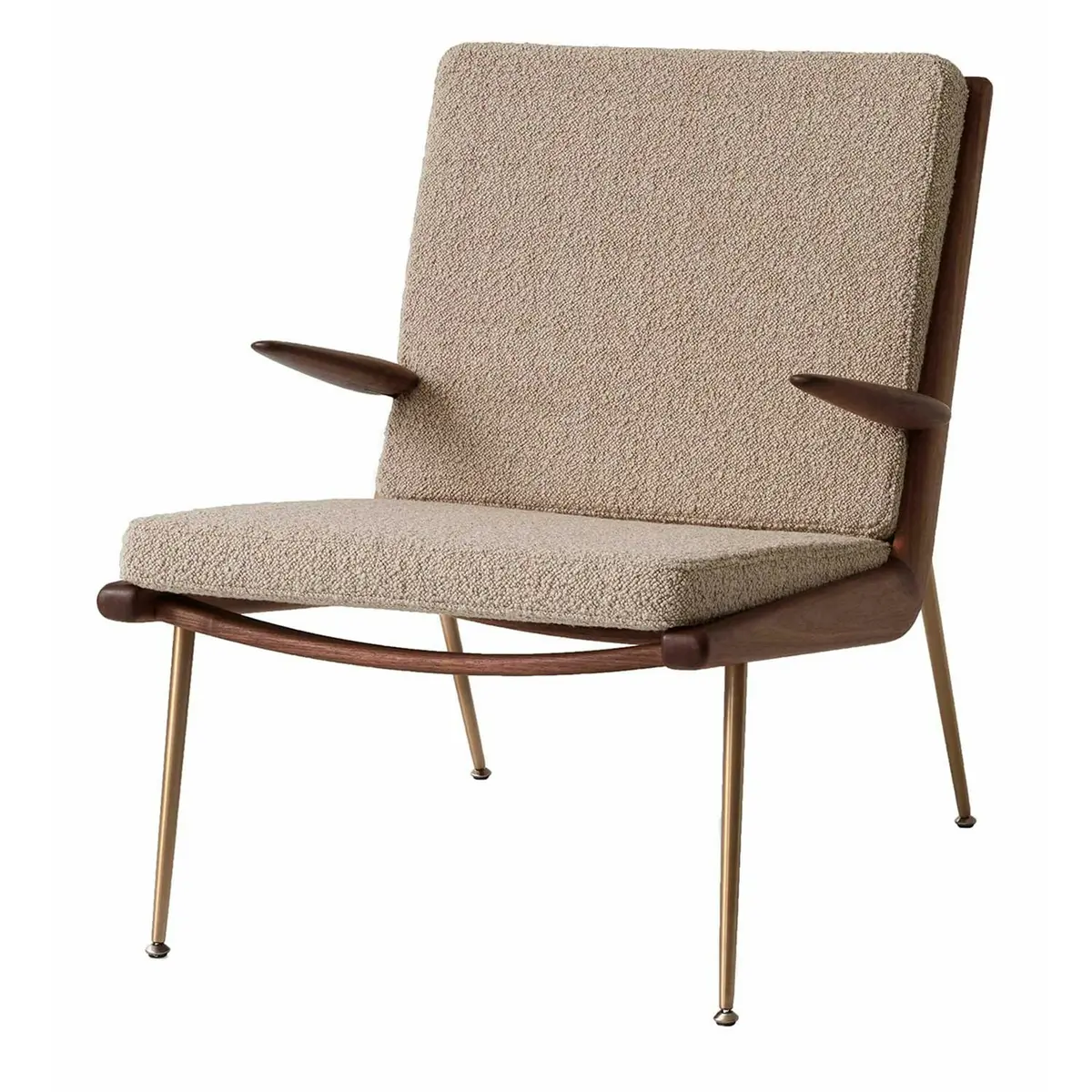 Boomerang HM2 Loungestol, Valnøtt