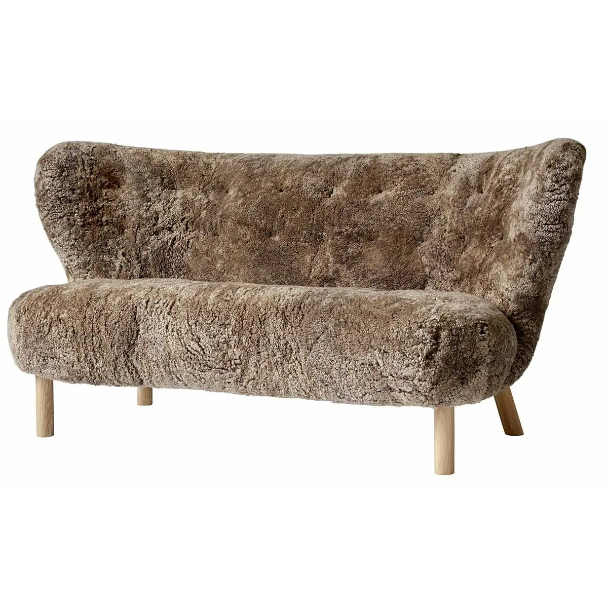 Little Petra Sofa Vb2, Hvitoljet Eik