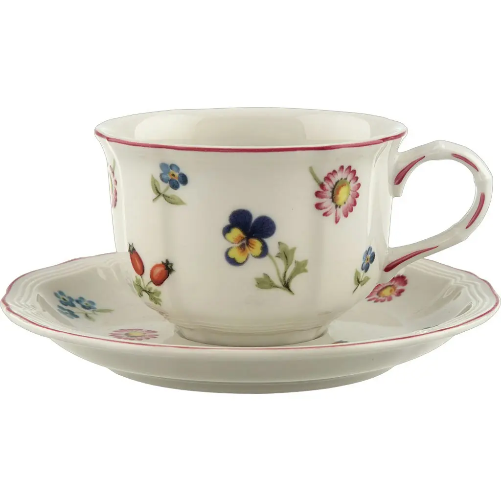 Petite Fleur Tekopp med Tallerken