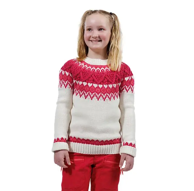 JOTUNHEIM Smådalen Ullgenser Jr Viva Magenta Junior