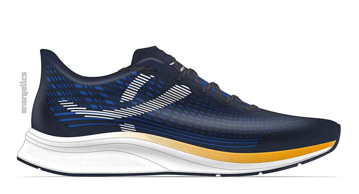 ENERGETICS OZ 2.4 M NAVY DARK/BLUE ROYAL/YELLOW Herre | Intersport.no