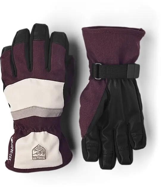 HESTRA Gore-Tex Alta hansker junior Bordeaux Barn