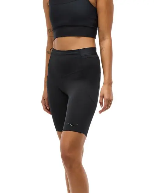 HOKA W NOVAFLY 9" KNIT SHORT BLACK Dame | Sport1.no