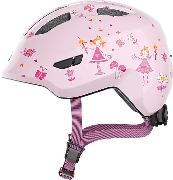 ABUS Hjelm Smiley 3.0 rose princess Barn
