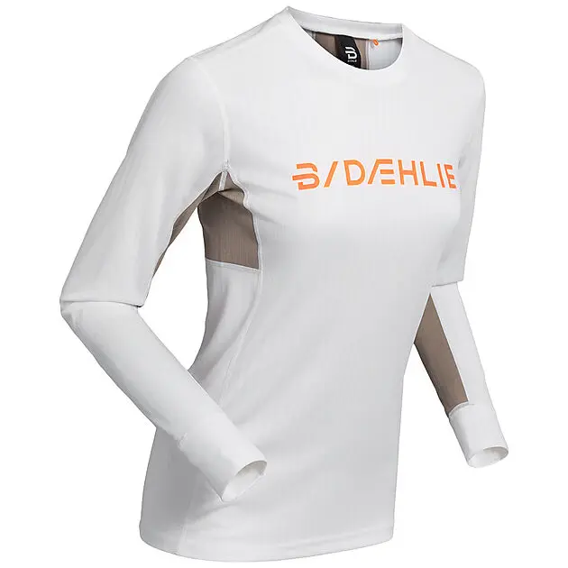 DÆHLIE Training Tech Long Sleeve Wmn Snow White Dame