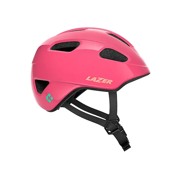LAZER Sykkelhjelm Pnut KinetiCore Fuchsia Barn | Sport1.no