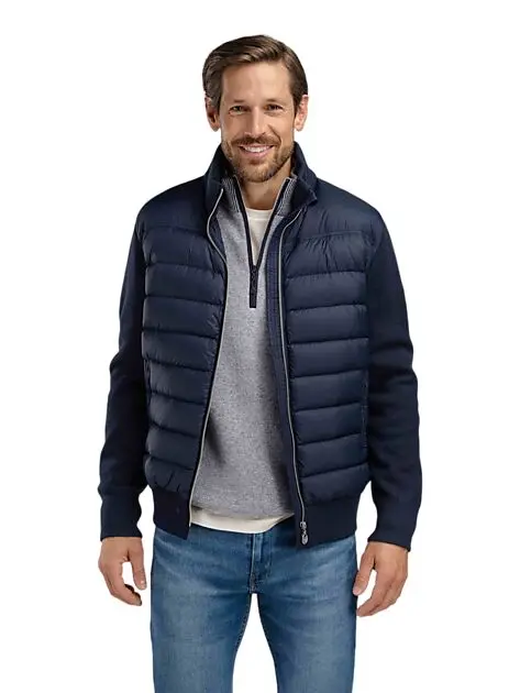 WOOLLAND Otra Jacket Man Dark Blue Herre