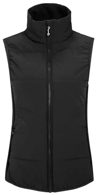 WOOLLAND Rena Vest Woman Black Dame