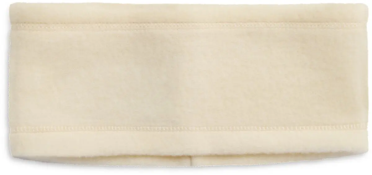 BERGANS OF NORWAY Mykle Merino Fleece Headband Vanilla White Unisex