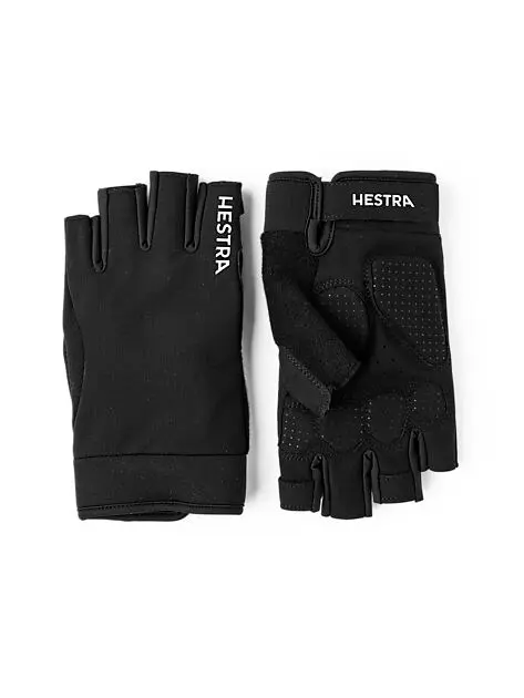 HESTRA Bike Guard D3O Short - 5 finger Black Unisex