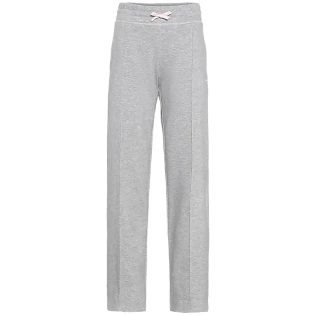 KARI TRAA SYNNE WIDE LEG PANT LIGHT GREY MELANGE Dame