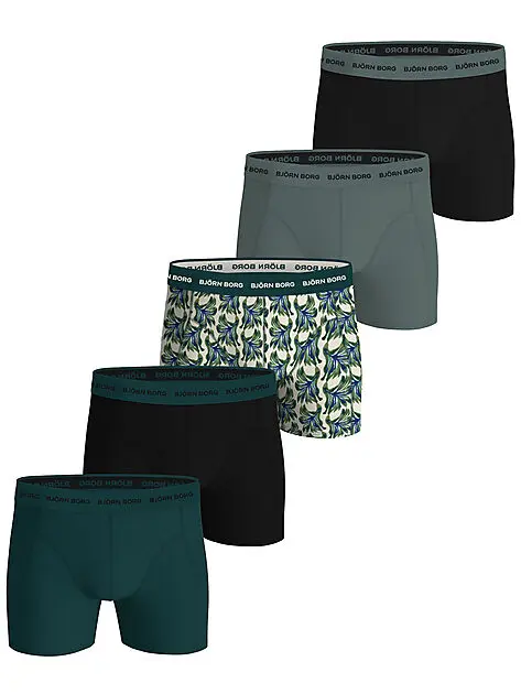COTTON STRETCH BOXER 5p
