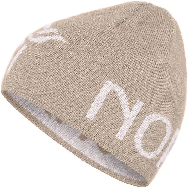 /29 mid merinoUll logo Beanie