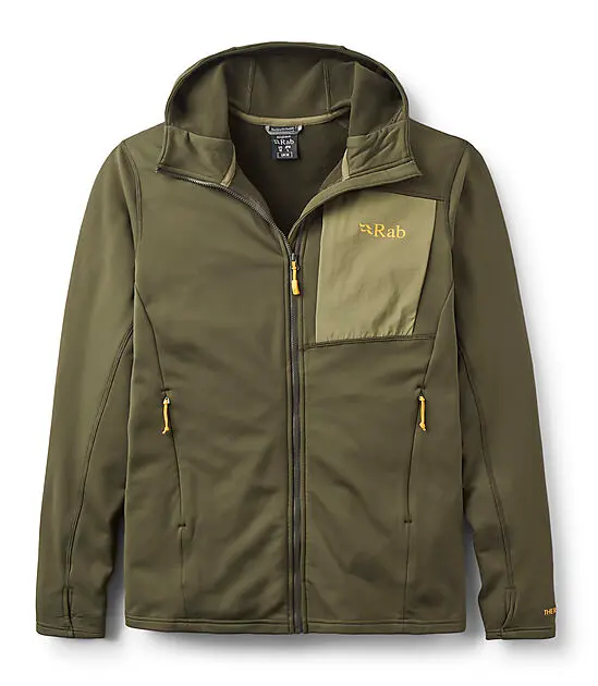 RAB Superflux Hoody Army Herre