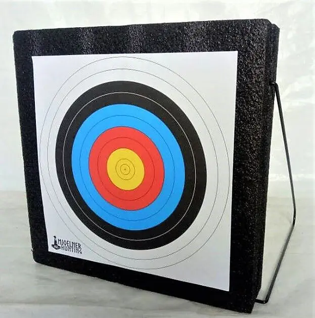 MJOELNER Skyteskive skum 50x50x10 cm. sort Alle