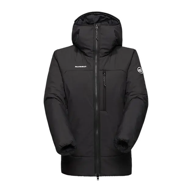 MAMMUT Rime Pro Belay IN Hooded Jacket Women black Dame