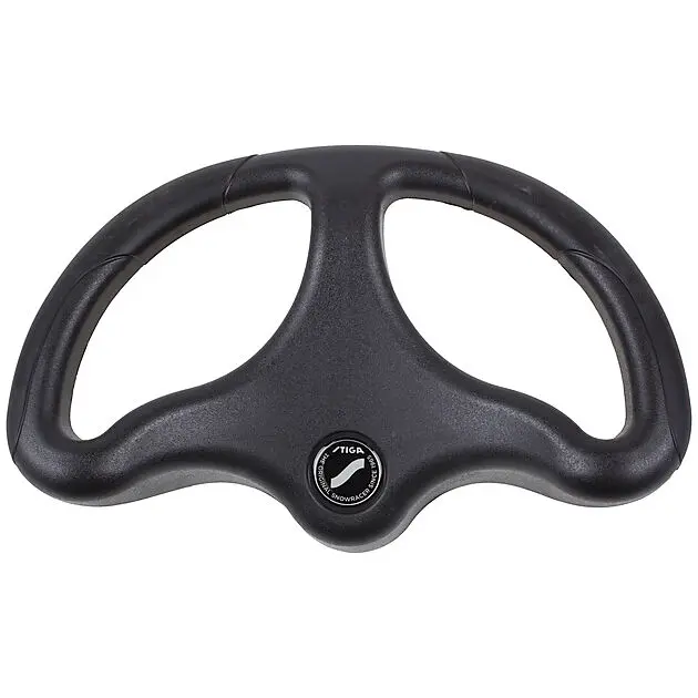 STIGA STEERING WHEEL SR Curve/King size, GRIP Z Sort Junior | Sport1.no