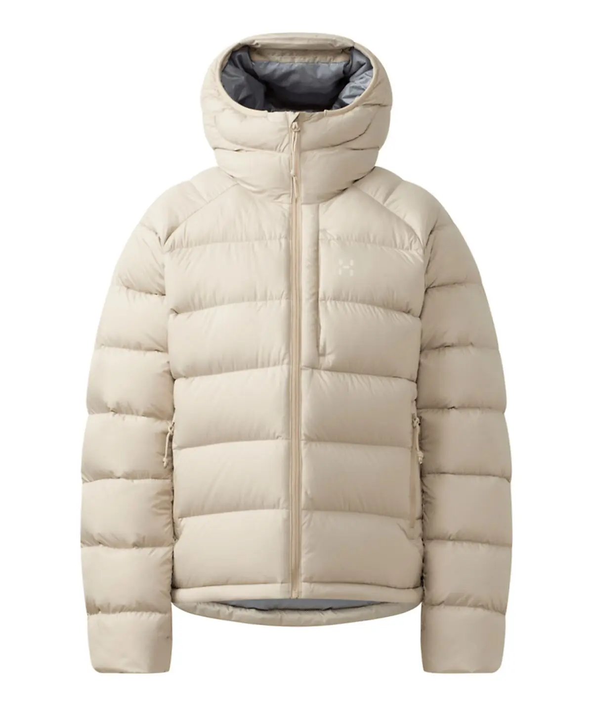 HAGLÖFS Rosson Down Hood Women Chalk Beige Dame