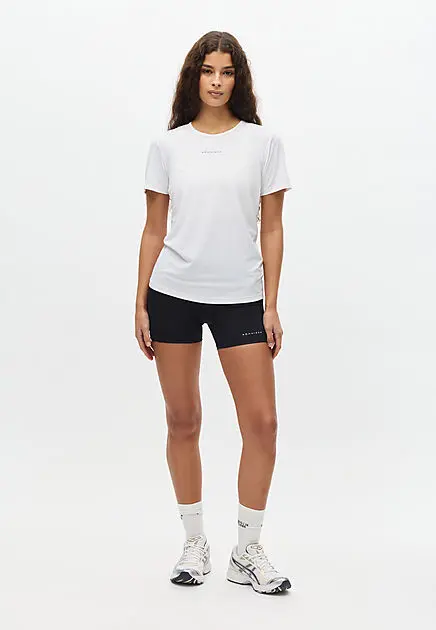 RÖHNISCH Jacquard SS Top White Dame