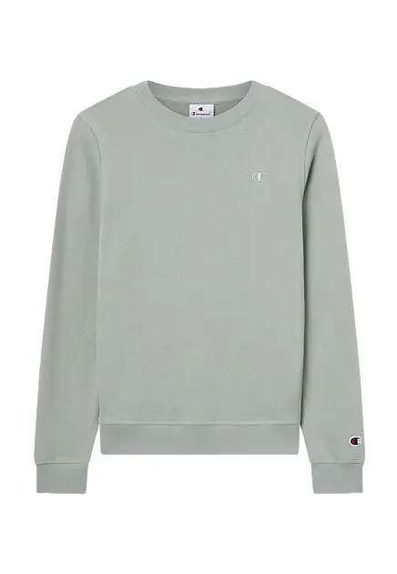 CHAMPION Crewneck Sweatshirt Green Dame | Sport1.no