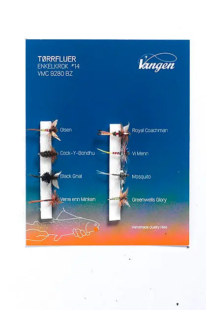 VANGEN TØRRFLUER ENKEL 14 8ST Alle