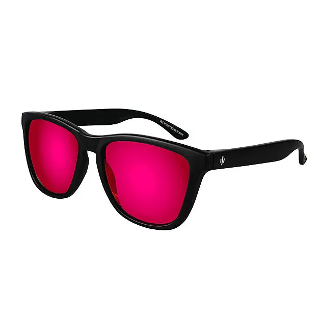 SØLVKROKEN S IV GLØTT SOLBRILLER OCEANPLASTIC MATTE BLACK Matte Black Unisex