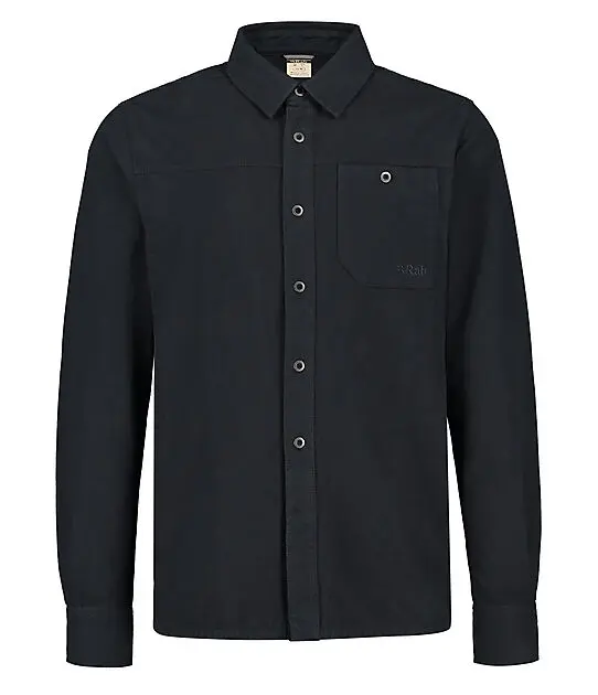 RAB Boundary Shirt flanellskjorte herre Ebony Herre