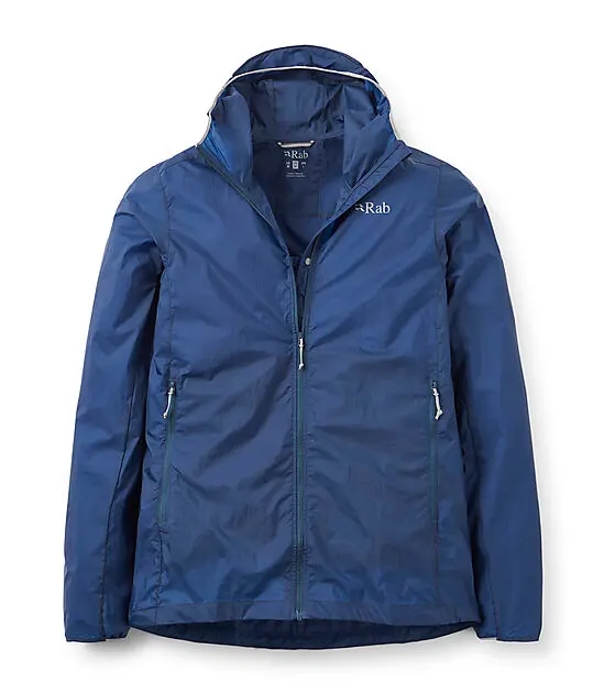 RAB Vital Hoody Tempest Blue Herre