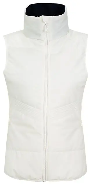 WOOLLAND Rena vest dame White Dame