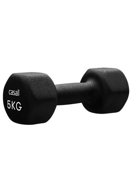 CASALL Classic Dumbbell 5kg Black/white Alle | Sport1.no