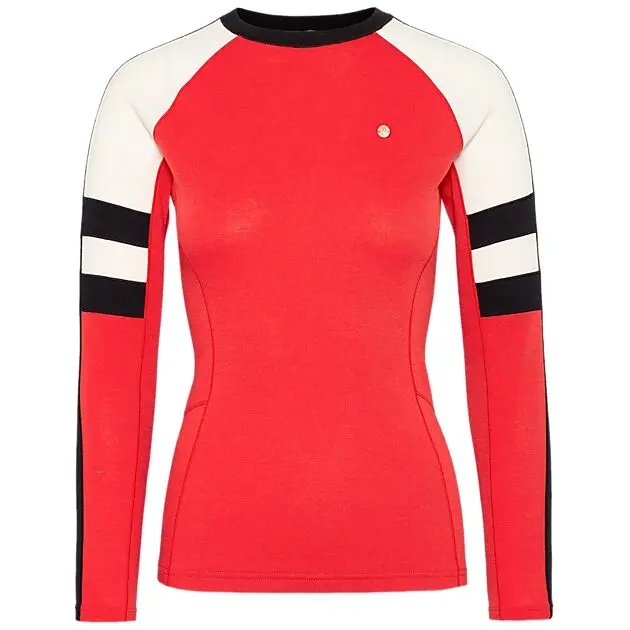 JOHAUG Essence Wool Long Sleeve Tomato Dame | Sport1.no