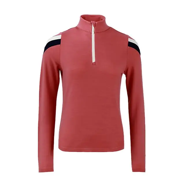 WOOLLAND Ryten LS Top Woman Burned Rose Dame