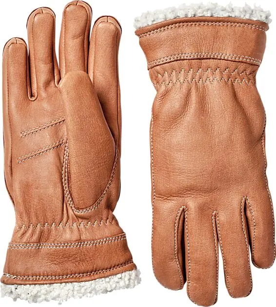 HESTRA Deerskin Primaloft Cork Dame